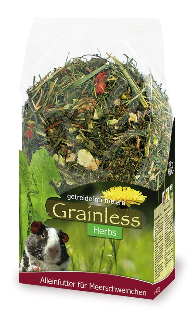 JR FARM Grainless Herbs Meerschweinchen Kleintierfutter
