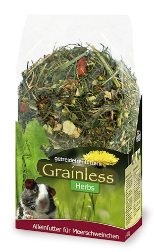 JR FARM Grainless Herbs Meerschweinchen Kleintierfutter