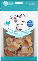 DOKAS 70 Gramm Hundesnacks Hühnerbrust mit Apfel