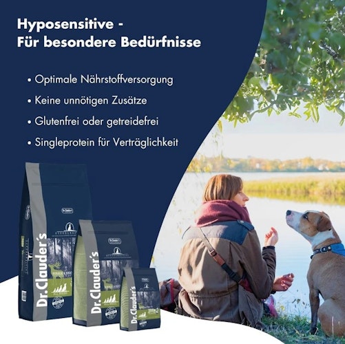 Dr. Clauder's Best Choice Lifecycle Hyposensitive Hirsch & Kartoffel All Breed Hundetrockenfutter