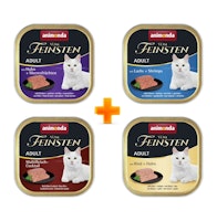 animonda Vom Feinsten Adult 100g Schale Mixpaket 2 Katzennassfutter