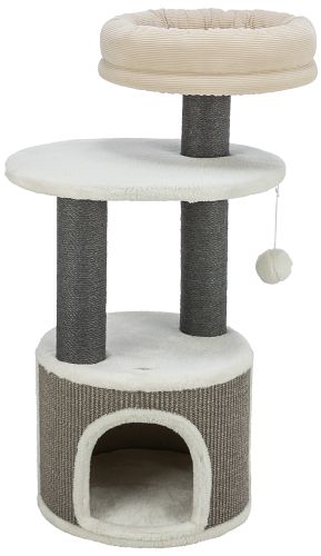 TRIXIE Kratzbaum Marco, 85 cm, weiß/beige/grau