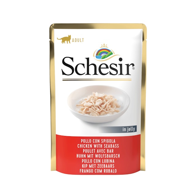 Schesir Jelly Beutel 85 Gramm KatzennassfutterVorschaubild