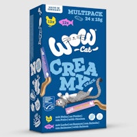 WOW Creamy Snack Multip CAT 24 x 16g