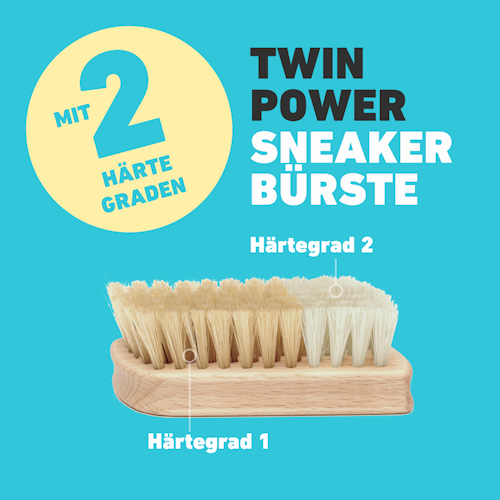 Twin Power intensiv Sneaker-Set 2 x 0,4L + Sprüher + Handschuhe + weiche Bürste