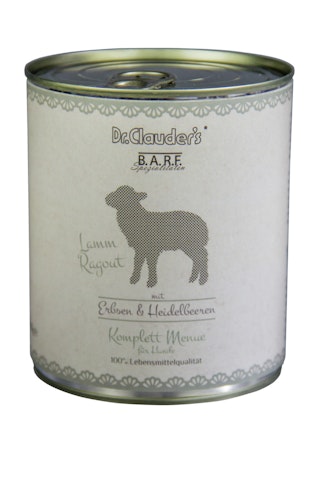 Dr. Clauder's BARF Komplett Menü 800g Dosen Hundenassfutter