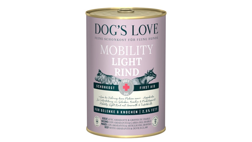 Dog's Love Schonkost mit 400 Gramm HundenassfutterVorschaubild