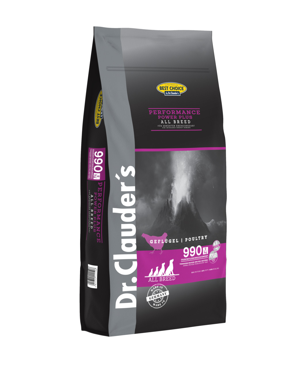 Dr. Clauder's Best Choice Lifecycle Performance Power Plus All Breed Hundetrockenfutter