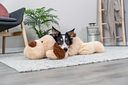 Vorschaubild TRIXIE Ankuschelhund Benny, Plüsch, 75 cm, beige/braun
