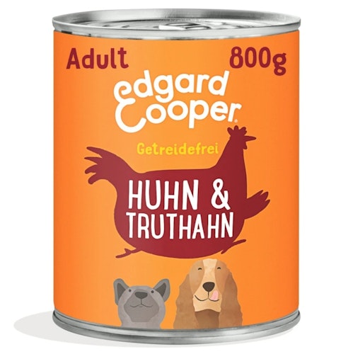 Edgard & Cooper 800g Dose Hundenassfutter