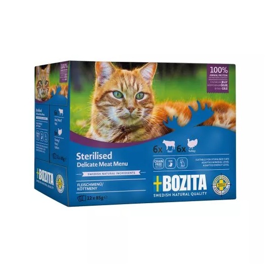 Bozita 85g MP Sterili. HiG Fleisch