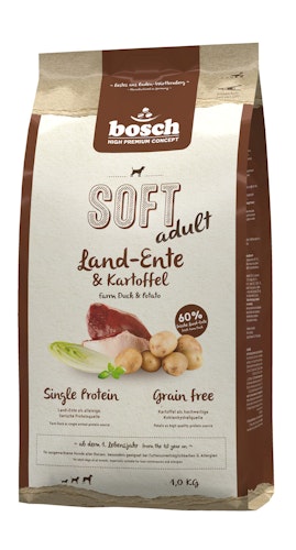 bosch SOFT adult Land-Ente & Kartoffel Hundetrockenfutter