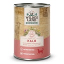 Vorschaubild Wildes Land Hundenassfutter 400g