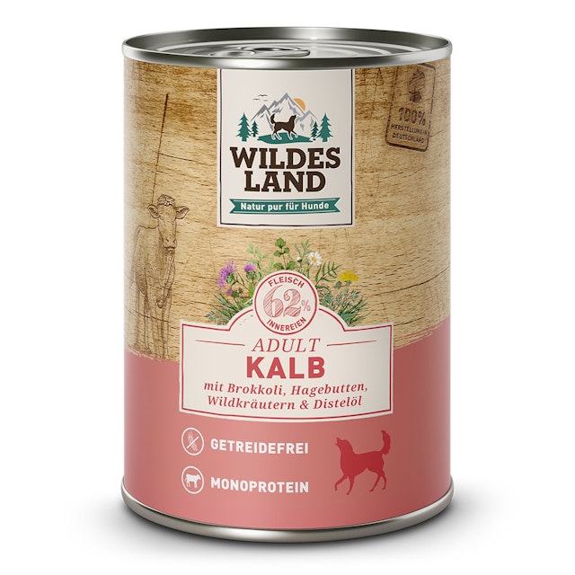 Wildes Land Hundenassfutter 400gVorschaubild