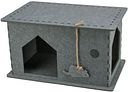 Vorschaubild TRIXIE Höhle Lene, Filz, 54 × 30 × 35 cm, grau
