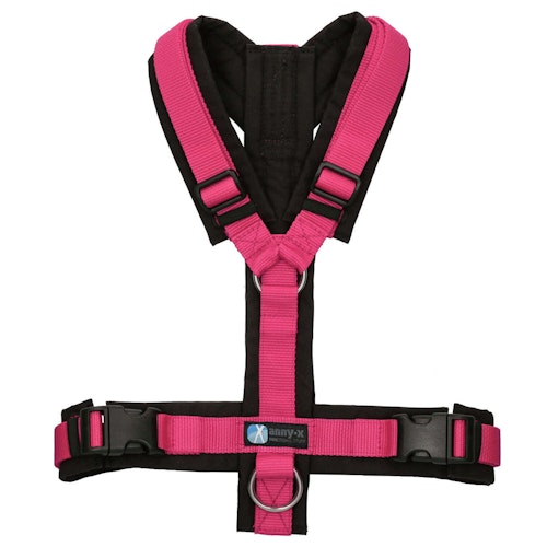 annyx Brustgeschirr Fun schwarz/pink