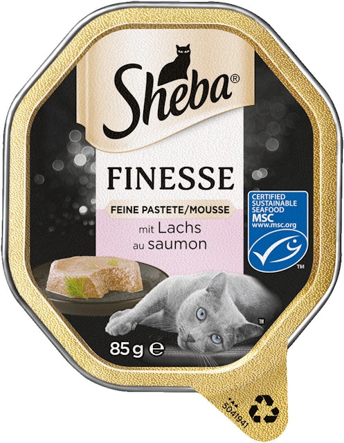 Sheba Finesse Feine Pastete 85 Gramm KatzennassfutterVorschaubild