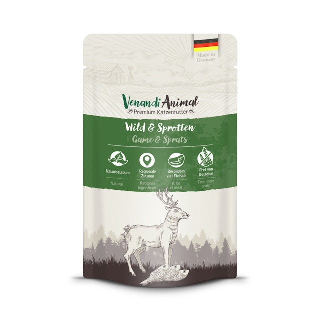 Venandi Animal 125 Gramm KatzennassfutterVorschaubild