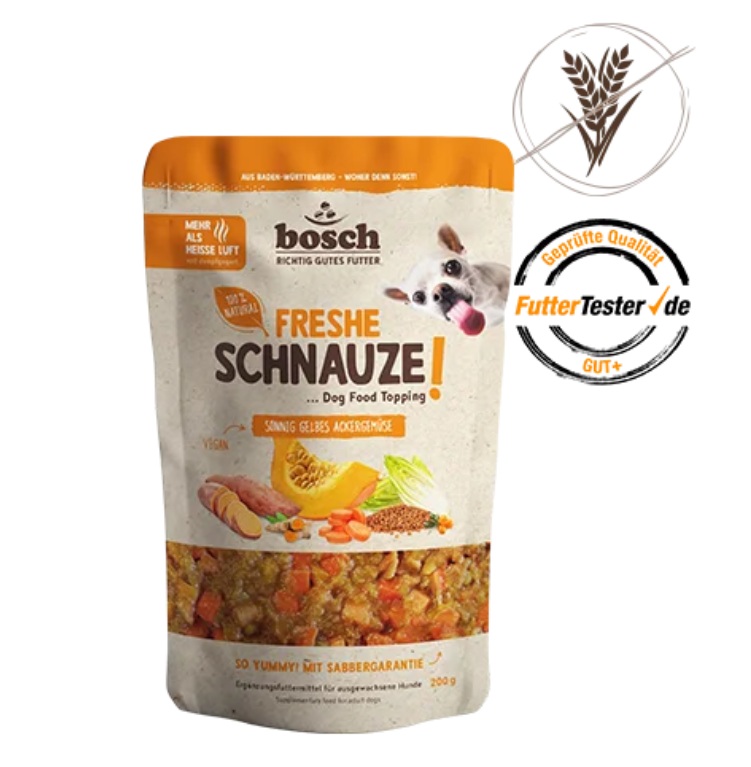 BOSCH Freshe Schnauze Topping 200g gelbes Ackergemüse