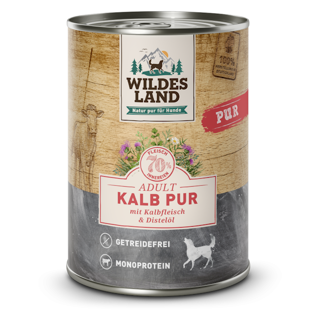 Wildes Land PUR Hundenassfutter 400gVorschaubild