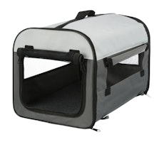 TRIXIE Hundebox Basic, dunkelgrau/hellgrau