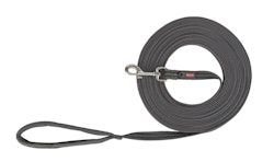 TRIXIE Fusion Schleppleine, gummiert, M–L: 15 m/17 mm, grafit