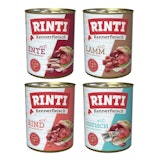 RINTI Kennerfleisch 24 x 400g Mixpaket (Lamm,Rind,Seefisch,Ente)  HundenassfutterZubehörbild
