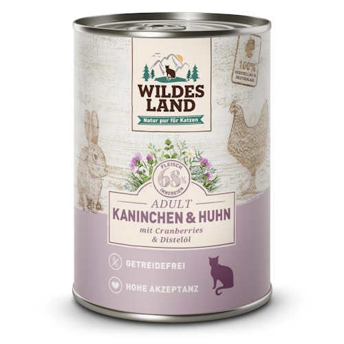 WILDES LAND Katze CLASSIC 375 / 400g