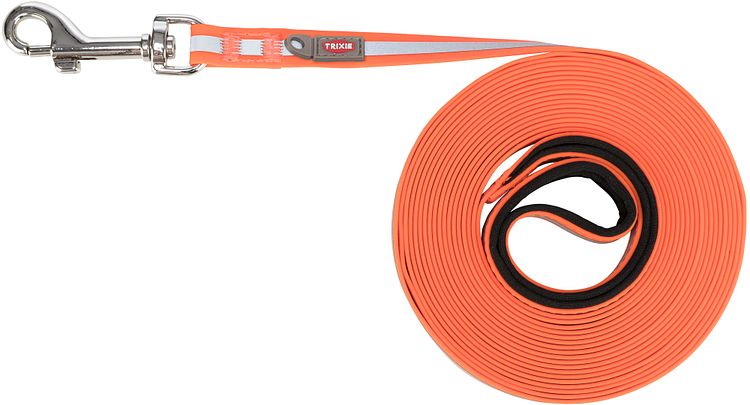 TRIXIE Easy Life Schleppleine, reflektierend, L–XL: 10 m/17 mm, orange