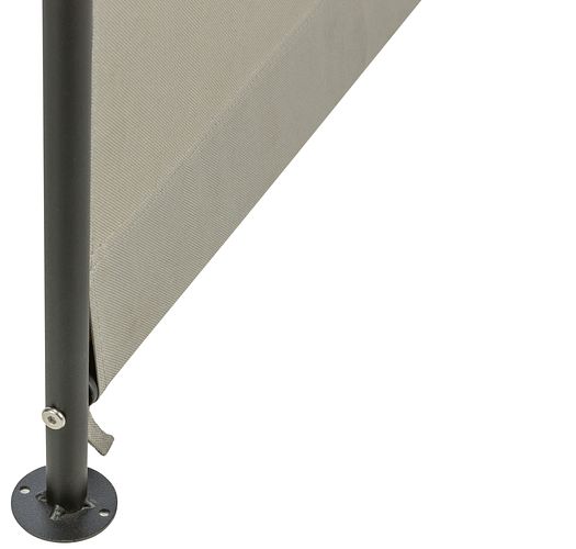 TRIXIE Überdachung für #28211, 90 × 85 × 70 cm, beige/schwarz