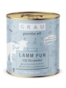 Vorschaubild grau Hund 800 Gramm Hundenassfutter