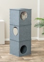 Vorschaubild TRIXIE Filz Tower Nele, 38 × 105 × 38 cm, grau
