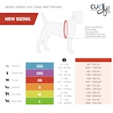 Vorschaubild curli Apple Leather braun Hundegeschirr