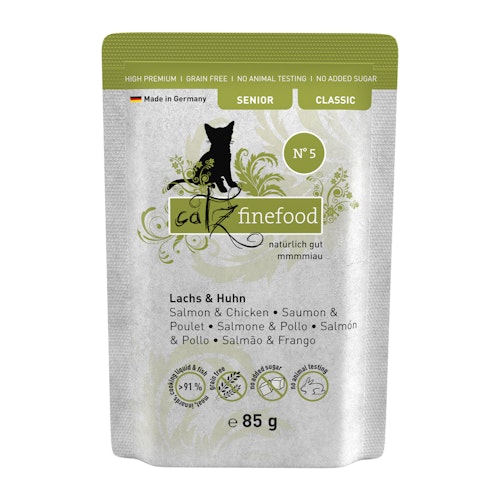 Catz finefood Senior 85 Gramm Katzennassfutter