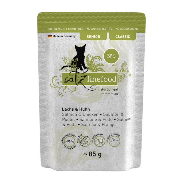 Catz finefood Senior 85 Gramm KatzennassfutterVorschaubild