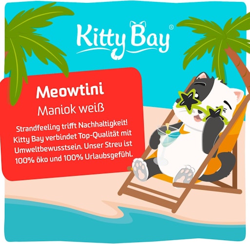 KittyBay Meowtini Maniokmehl weiß