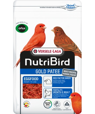 Versele Laga 1 x 1kg Gold Patee Rotfaktorige Vögel