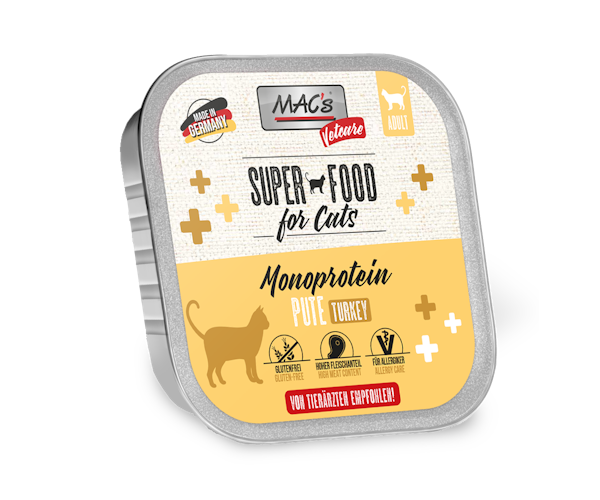 MAC's Cat Vetcare Diätnahrung 100g Schale Katzennassfutter