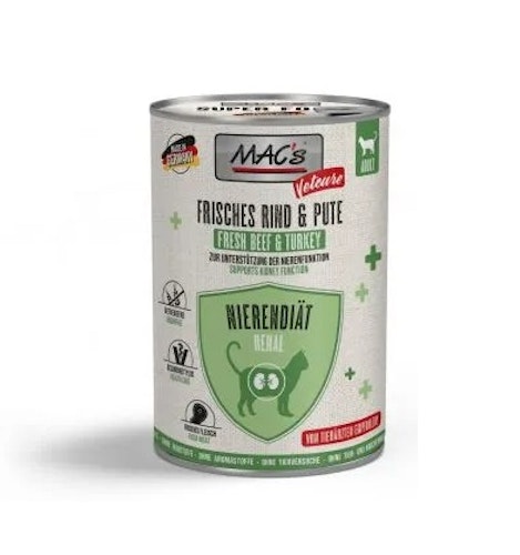 MAC's Vetcare Nierendiät Katzennassfutter