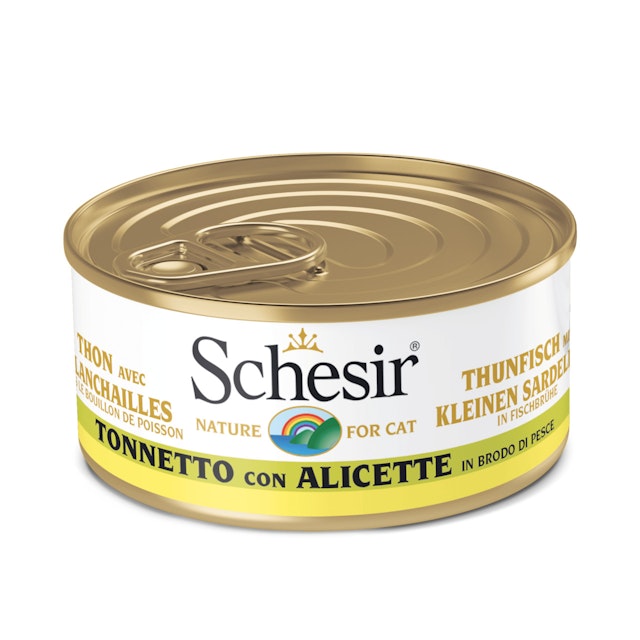 Schesir in Kochbrühe 70g Dose KatzennassfutterVorschaubild