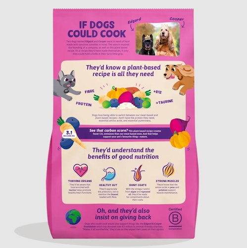 Edgard&Cooper Crunchy Rote Bete und Kübis Hundetrockenfutter