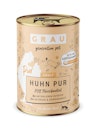 Vorschaubild grau Hund 400 Gramm Hundenassfutter