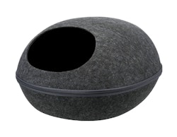TRIXIE Höhle Liva, Filz, 40 × 24 × 47 cm, anthrazit