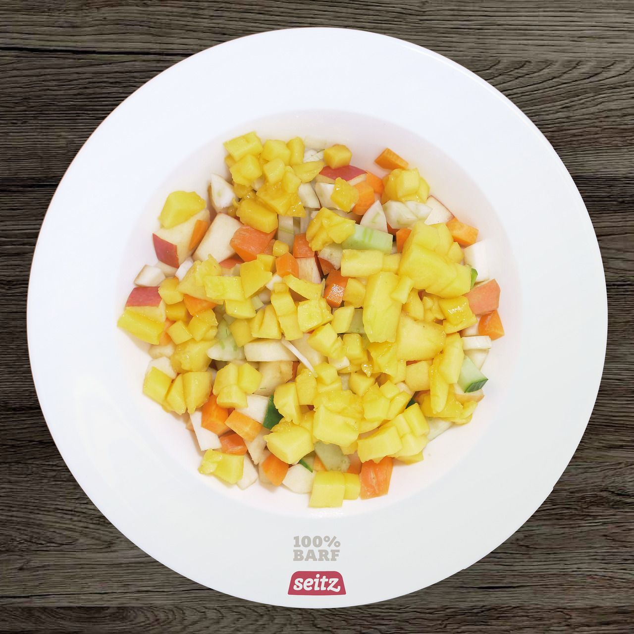 Seitz Gemüse-Mix Mango Spezialfutter / Frostfutter für Hunde