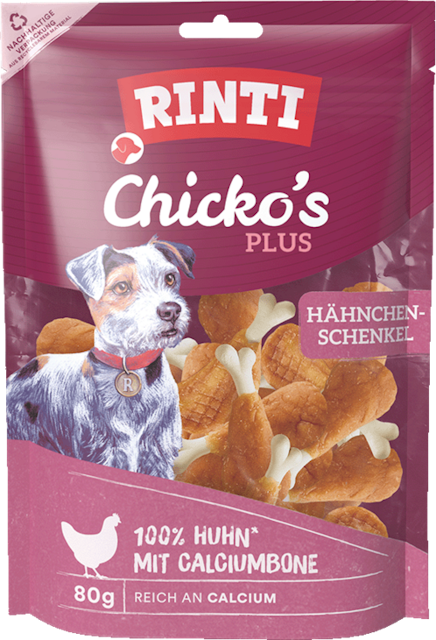 RINTI Chicko Plus 80 Gramm HundesnacksVorschaubild