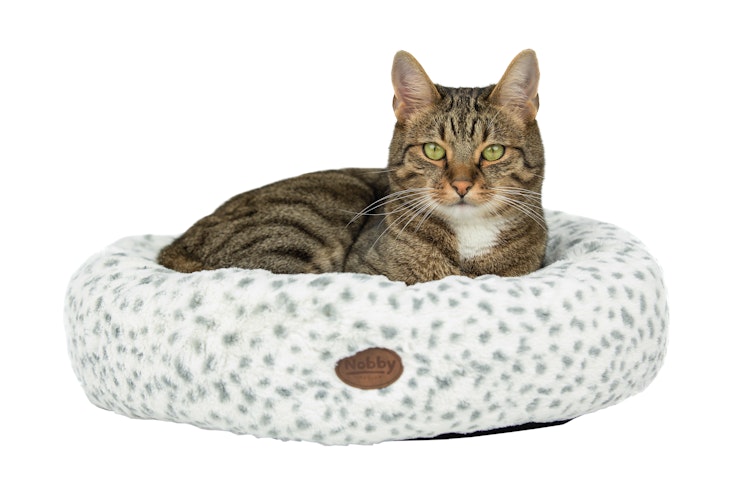 NOBBY Donut "ALANIS" leopard grau Ø 45 cm NOBBY Donut "ALANIS" leopard grau Ø 45 cm