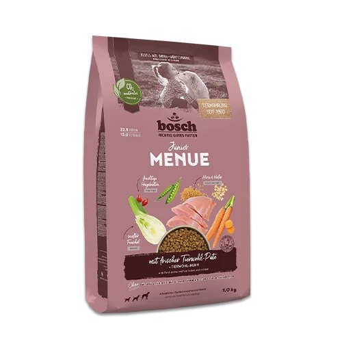Bosch MENUE Junior Pute mit Hafer und Hirse 2,4kg 