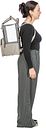 Vorschaubild TRIXIE Rucksack CityStyle, 30 × 20 × 40 cm, hellgrau