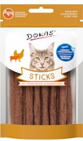 DOKAS Sticks Hühnerbrust & Rind Katzensnack