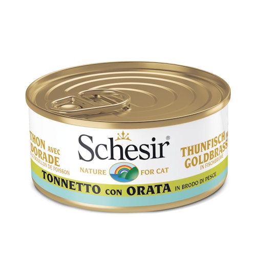 Schesir in Kochbrühe 70g Dose Katzennassfutter